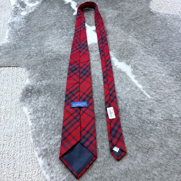 NWOT Pendleton Wool Plaid Tie - Picture 5 of 10